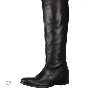 NEW Frye Black Tall Boot with back zip